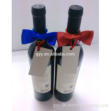 Butterfly wine hang tag,classical hang tag,swing tag